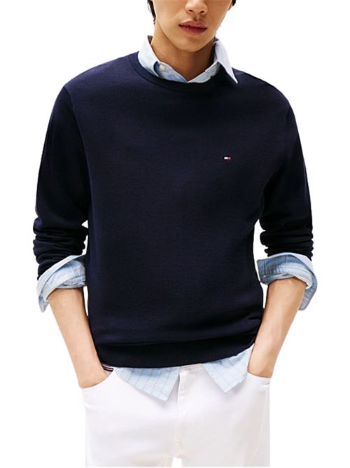 Maglioncino essential in cotone Tommy Hilfiger | MW0MW14748DW5